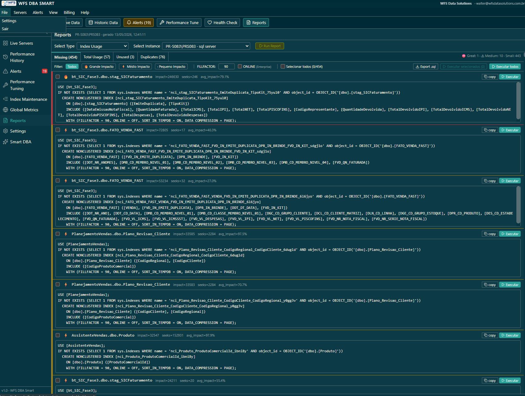 Index Analyser com IA